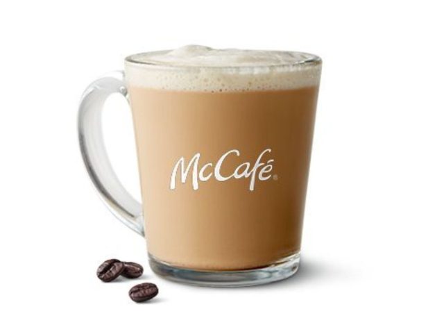 McDonald's latte