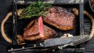 Picanha steak cut
