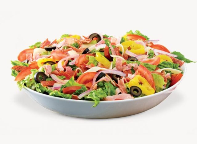 Quiznos salad
