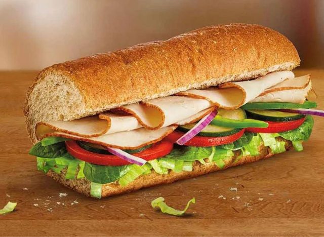 Subway turkey