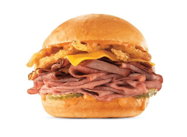 Arby's King's Hawaiian Sweet Heat Beef 'n Brisket Sandwich