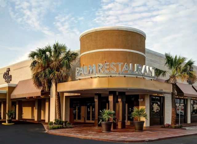 The Palm Restaurant exterior