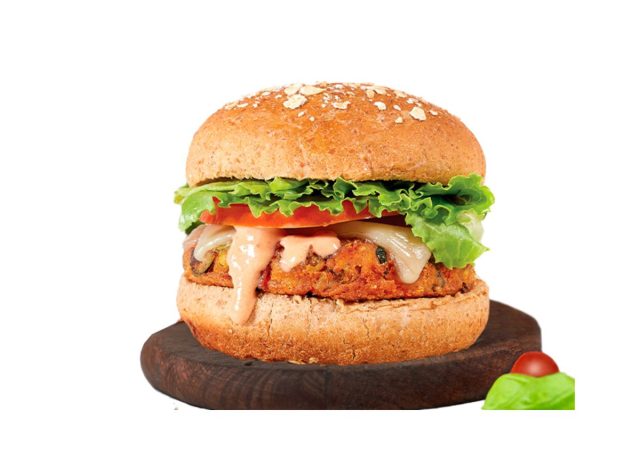 BurgerFi veggie burger