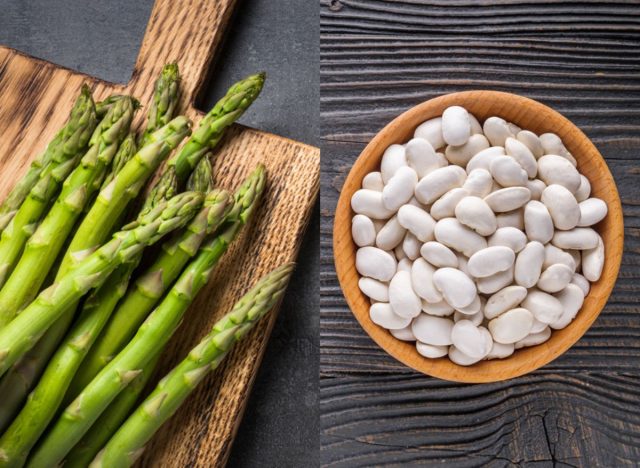 White Beans and Asparagus