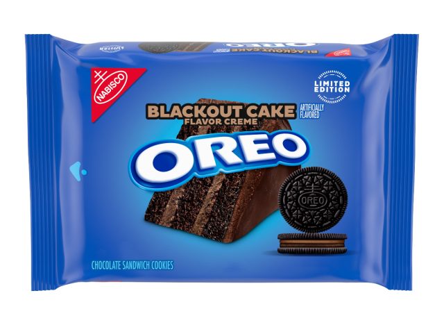 blackout cake flavored oreos