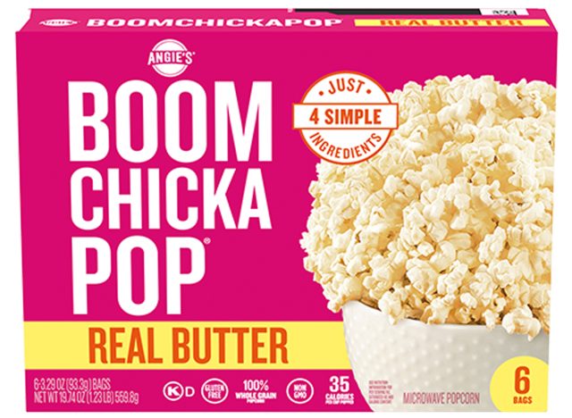 Angie's BoomChickaPop Real Butter Microwave Popcorn
