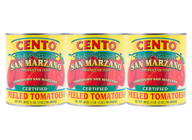 cento san marzano peeled tomatoes