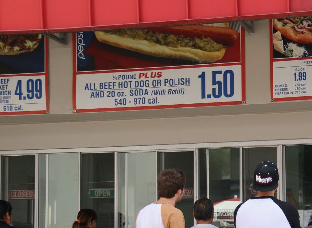 costco food court signs