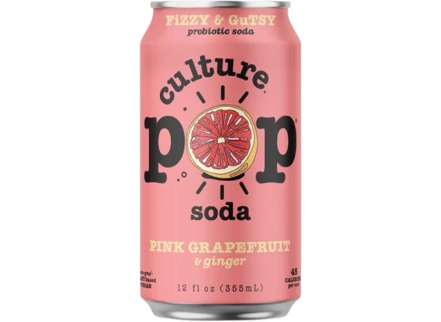 Culture Pop Soda Pink Grapefruit & Ginger