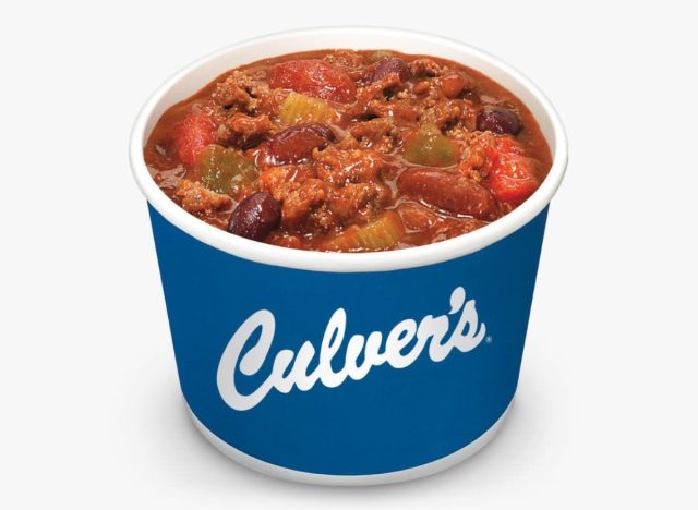 culvers chili