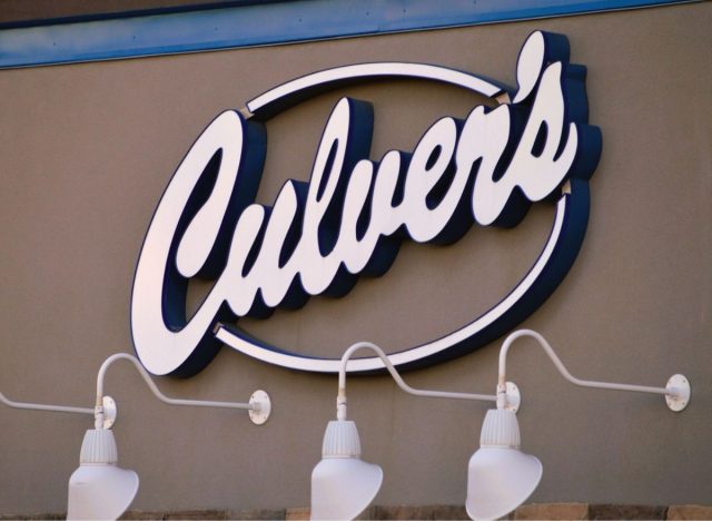 culvers sign