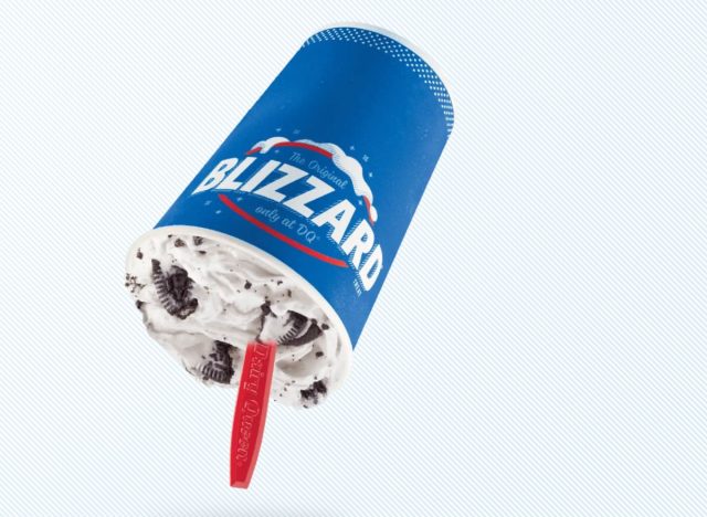 dairy queen oreo blizzard