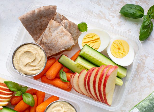 high protein snack box