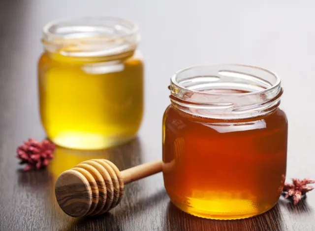 honey in jars