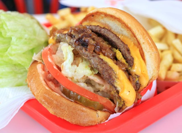 in-n-outdouble double cheeseburger animal style