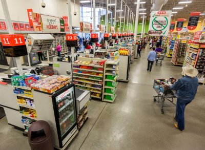 inside of h-e-b grocery store