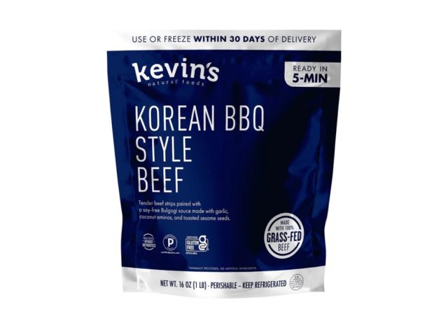 kevin's natural foods korean bbq style beef