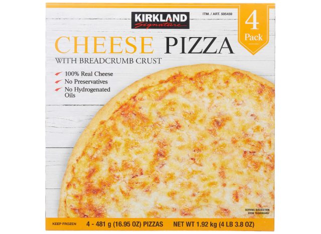 kirkland signature cheese pizza
