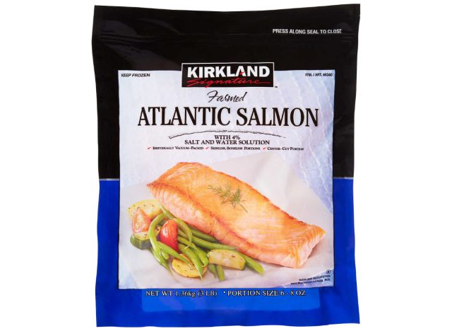 kirkland signature farmed atlantic salmon
