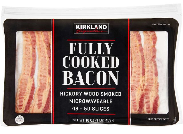 kirkland signature fully cooked bacon