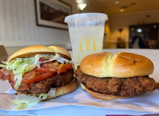 mcdonalds bacon ranch mccrispy sandwiches