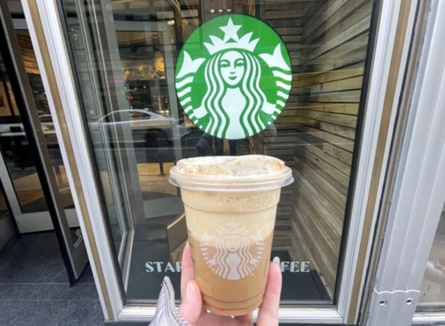 new starbucks cold brew in person