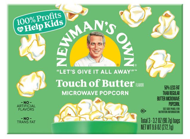 Newman's Own Touch of Butter Microwave Popcorn