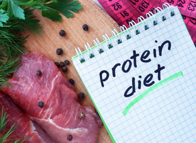 protein diet concept