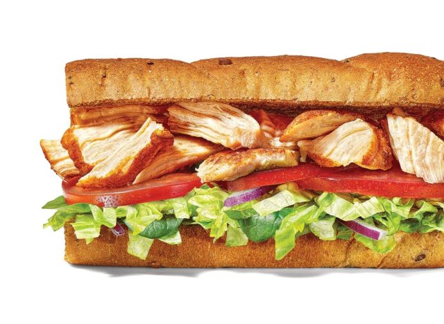 The 10 Healthiest Subway Sandwiches You Should Be Buying