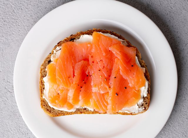 salmon toast