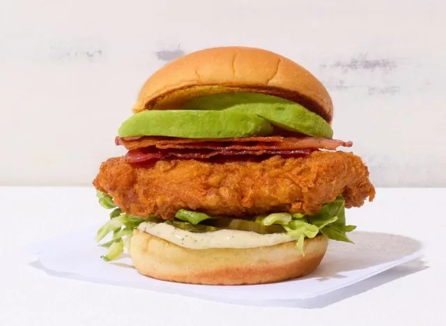 shake shack Avocado Bacon Chicken sandwich