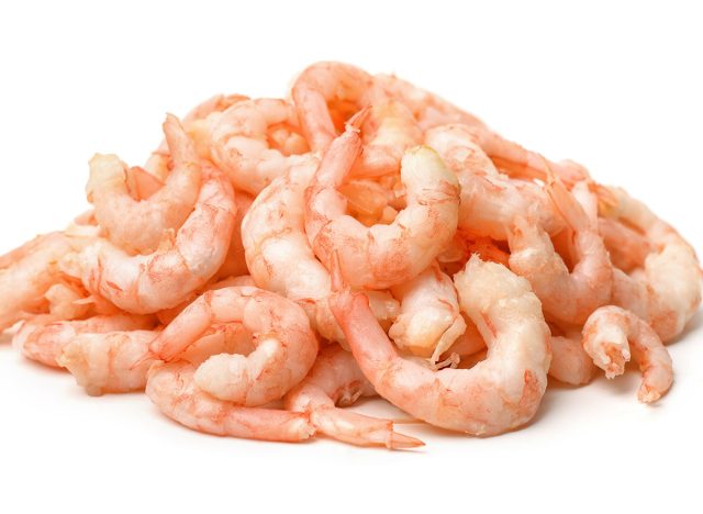 peeled shrimps