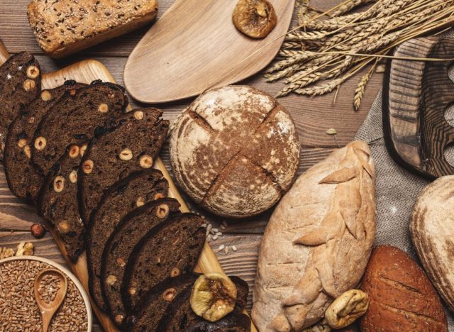 whole grain and multigrain low calorie breads