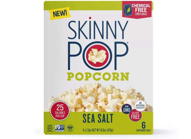 SkinnyPop Microwave Sea Salt Popcorn