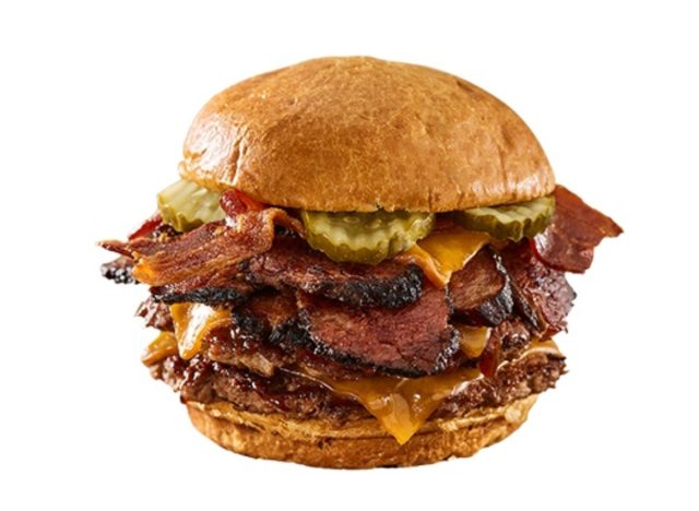 smashburger smoked bacon brisket burger