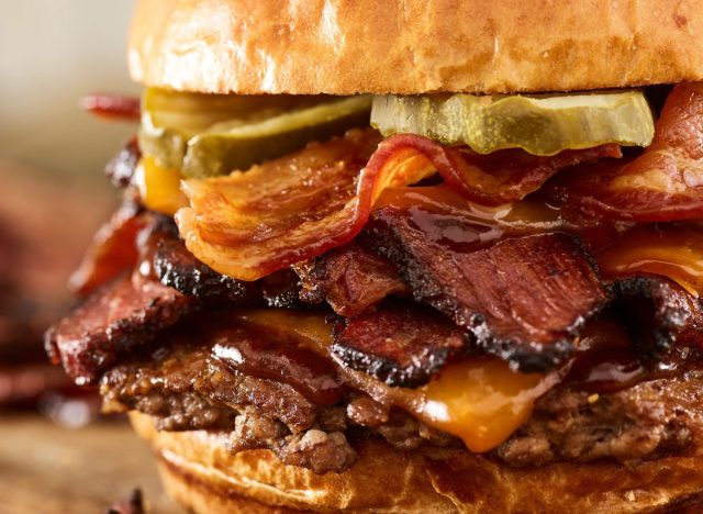 smashburger smoked bacon brisket burger