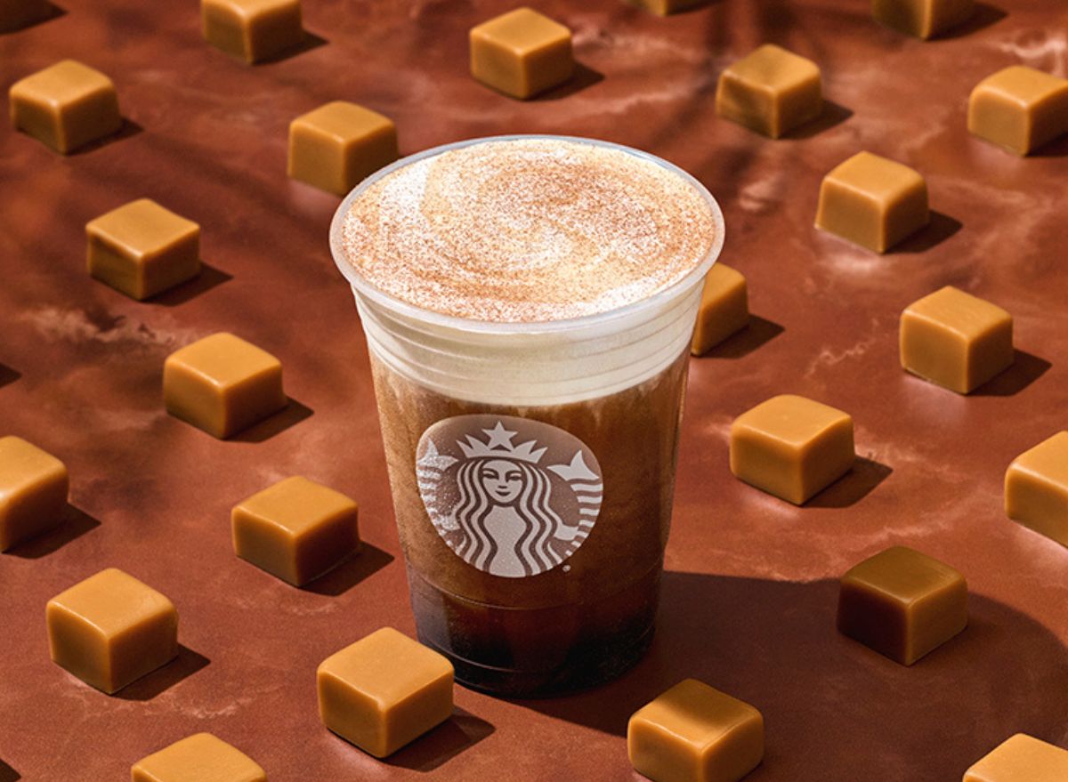 Starbucks caramel cinnamon nitro cold brew