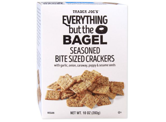 trader joe's everything but the bagel seasoned bite sized crackers