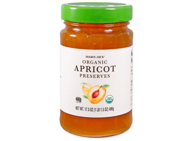 trader joe's organic apricot preserves