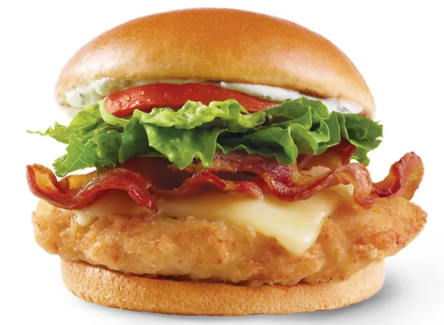 Wendy's Asiago Ranch Classic Chicken Club