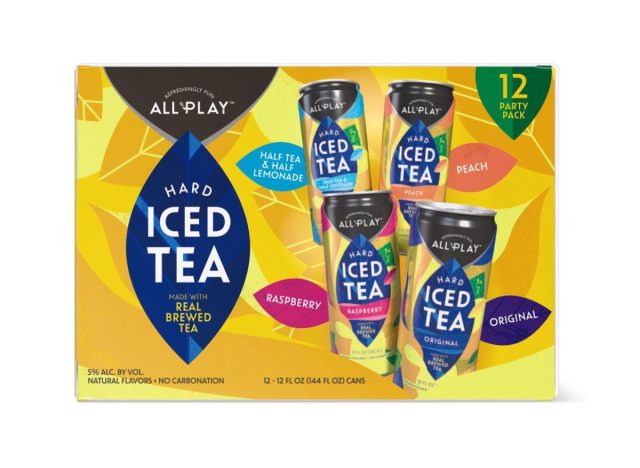 Variety pack of All Play Hard Iced Tea