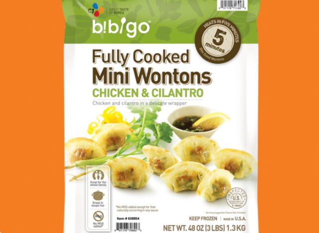 Bibigo Chicken & Cilantro Mini Wontons