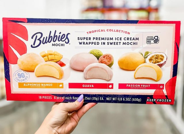 A three-pack of Bubbies at Costco