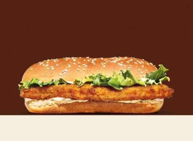 Burger King Classic Chicken Sandwich