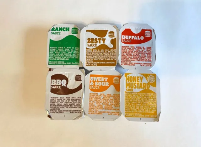 Burger King dipping sauces