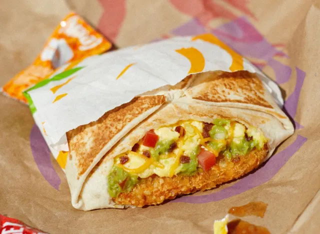 Taco Bell's California Breakfast Crunchwrap