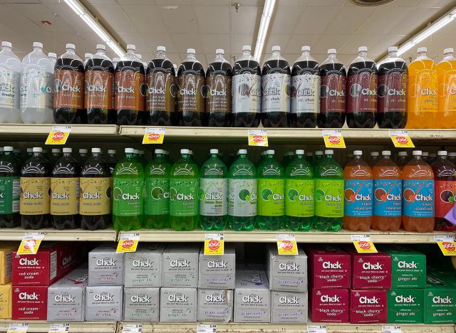 Chek soda at Winn Dixie