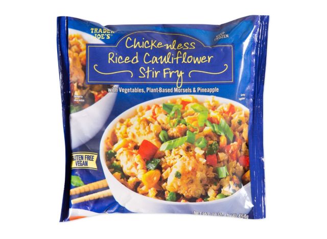 Chickenless Cauliflower stir fry