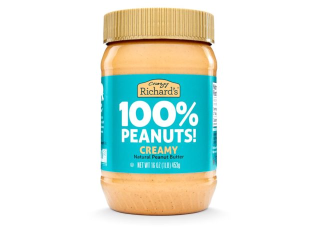 jar of Crazy Richards peanut butter