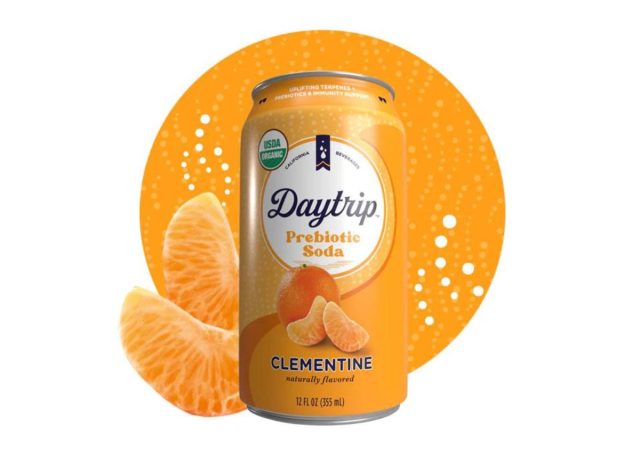 Daytrip Prebiotic Soda- clementine